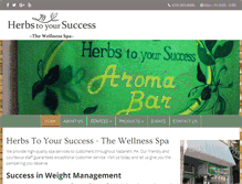 Tablet Screenshot of herbstoyoursuccess.com